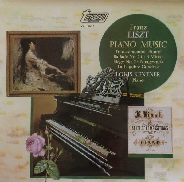 Franz Liszt, Louis Kentner : Piano Music Volume 2 (LP, Album)