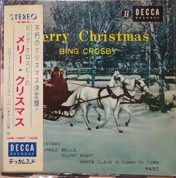 Bing Crosby : Merry Christmas (7", EP)