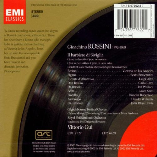 Gioacchino Rossini : Il Barbiere Di Siviglia (2xCD, Album, RE, RM + Box)