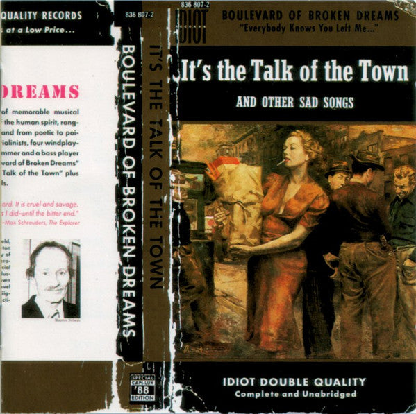 The Boulevard Of Broken Dreams Orchestra : It's The Talk Of The Town (And Other Sad Songs) (CD, Album)