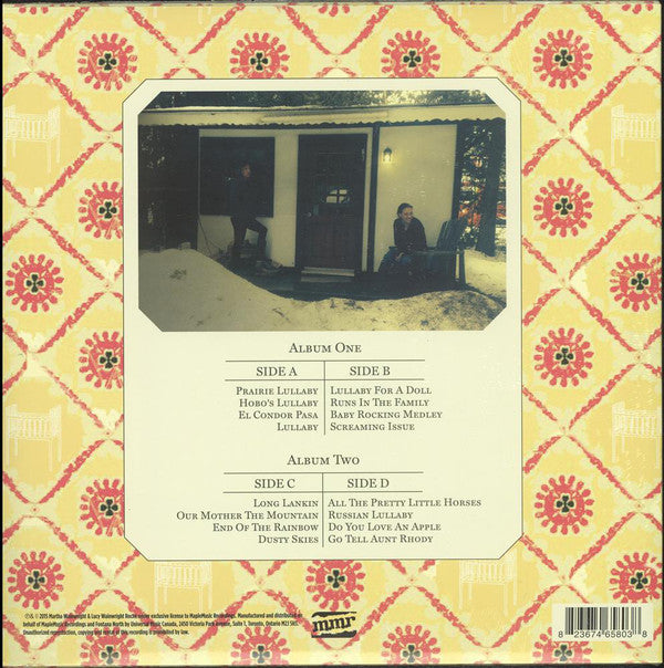The Wainwright Sisters Featuring Martha Wainwright, Lucy Wainwright Roche : Songs In The Dark (2xLP, Album)