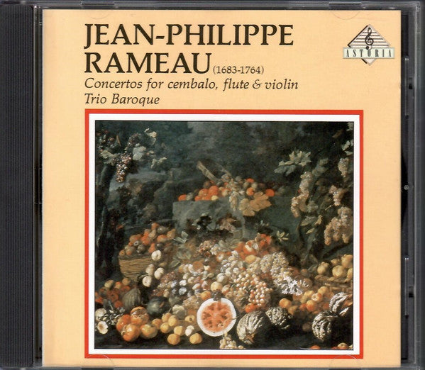 Jean-Philippe Rameau, Trio Baroque : Concertos for Cembalo, Flute & Violin (CD, Album)