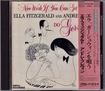 Ella Fitzgerald And  André Previn : Nice Work If You Can Get It - Ella Fitzgerald And Andre Previn Do Gershwin (CD, Album, RE)