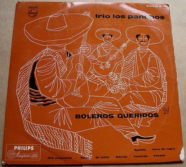 Trio Los Panchos : Boleros Queridos (10")