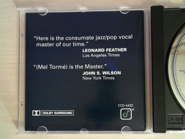Mel Tormé : Night At The Concord Pavilion (CD, Album)