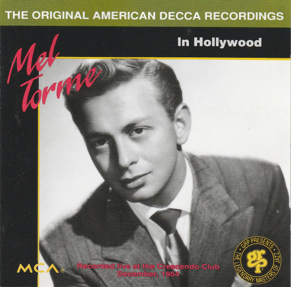 Mel Tormé : Mel Tormé In Hollywood (CD, Album)