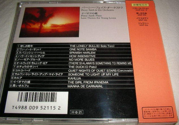 Percy Faith : Percy Faith Plays Latin Themes For Young Lovers (CD, Album, RE)