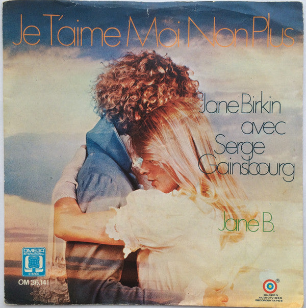 Jane Birkin Avec Serge Gainsbourg : Je T'aime Moi Non Plus / Jane B. (7", Single, Mono)