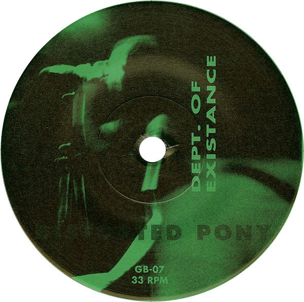 Distorted Pony : Dept. Of Existence / Go Cart (7")