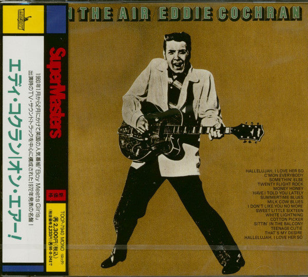 Eddie Cochran : On The Air (CD, Album, Mono, RE)