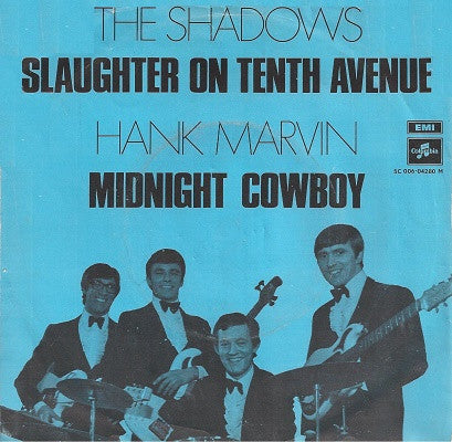 The Shadows : Slaughter On Tenth Avenue (7", Single)