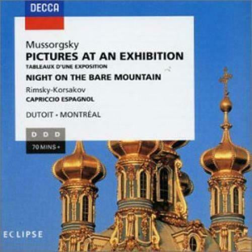 Modest Mussorgsky, Nikolai Rimsky-Korsakov, Charles Dutoit, Orchestre Symphonique De Montréal : Pictures At An Exhibition (CD, Album, Comp)