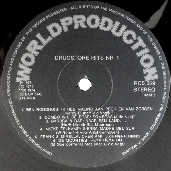 Various : Op De Hollandse Toer (12 Originele Hitversies) (LP, Comp)