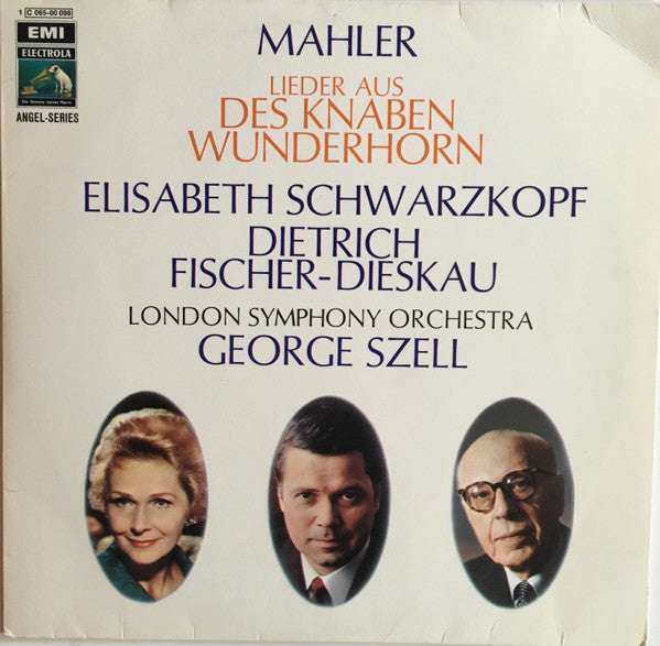 Gustav Mahler - Elisabeth Schwarzkopf - Dietrich Fischer-Dieskau - London Symphony Orchestra, George Szell : Lieder Aus Des Knaben Wunderhorn (LP, Album)