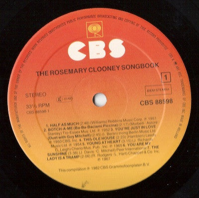 Rosemary Clooney : The Rosemary Clooney Songbook (2xLP, Comp)