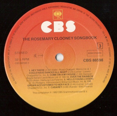 Rosemary Clooney : The Rosemary Clooney Songbook (2xLP, Comp)