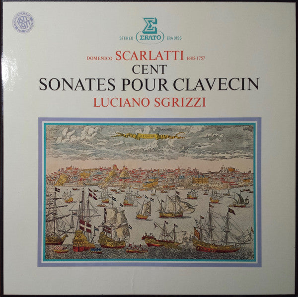 Domenico Scarlatti, Luciano Sgrizzi : Cent Sonates Pour Clavecin (6xLP, Box)