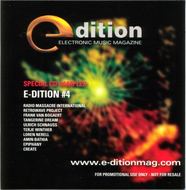 Various : Special CD Sampler E-dition #4 (CD, Comp, Promo, Smplr)
