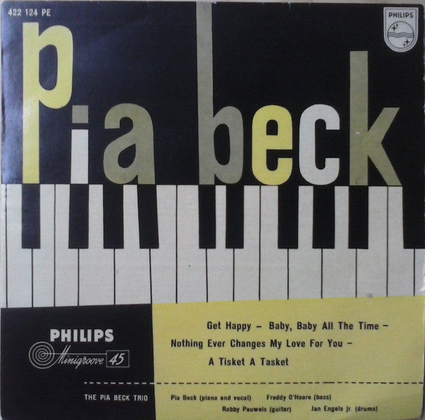 The Pia Beck Trio : Get Happy (7", EP)