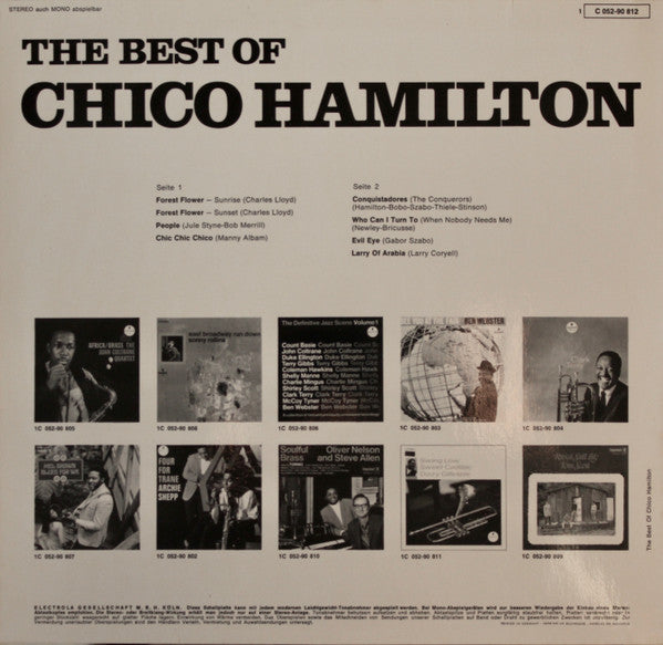 Chico Hamilton : The Best Of Chico Hamilton (LP, Comp)
