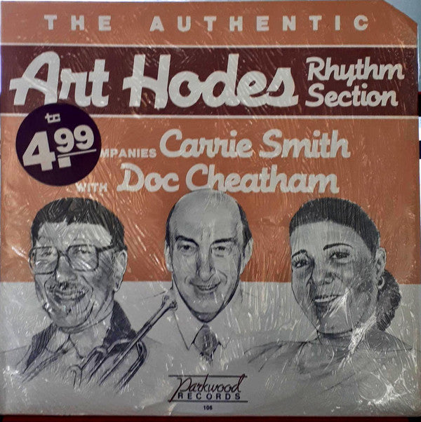 Art Hodes : The Authentic Art Hodes Rhythm Section  (LP)