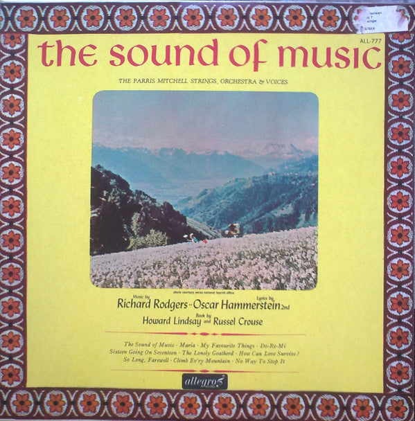 The Parris Mitchell Strings : The Sound Of Music (LP, RP, Bla)