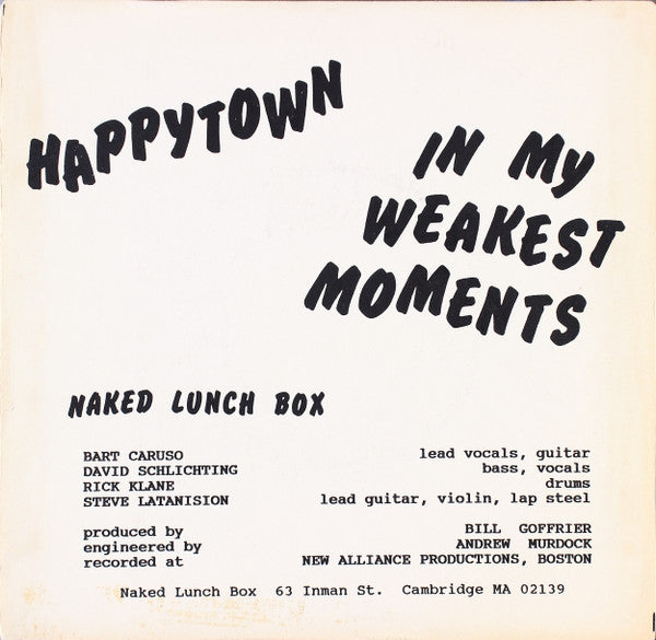 Naked Lunch Box : Happytown (7", Single)