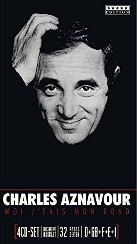 Charles Aznavour : Moi J 'Fais Mon Rond (4xCD, Comp, Mono)