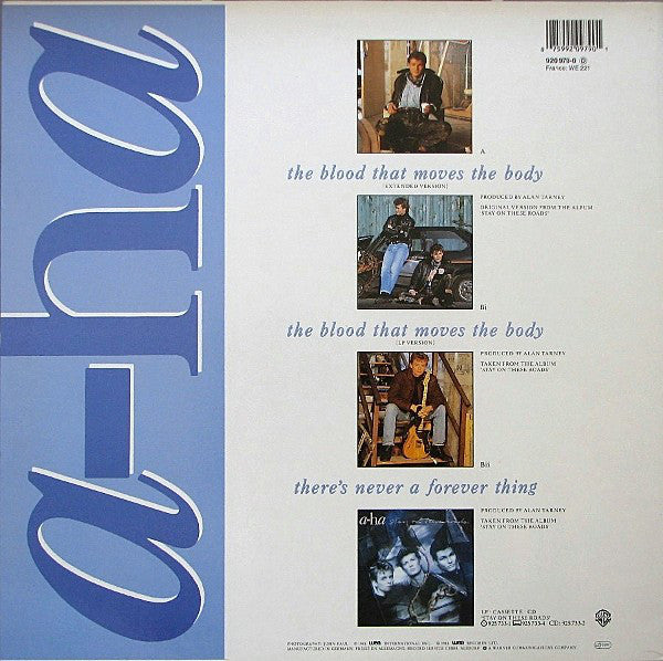 a-ha : The Blood That Moves The Body (12", Maxi)