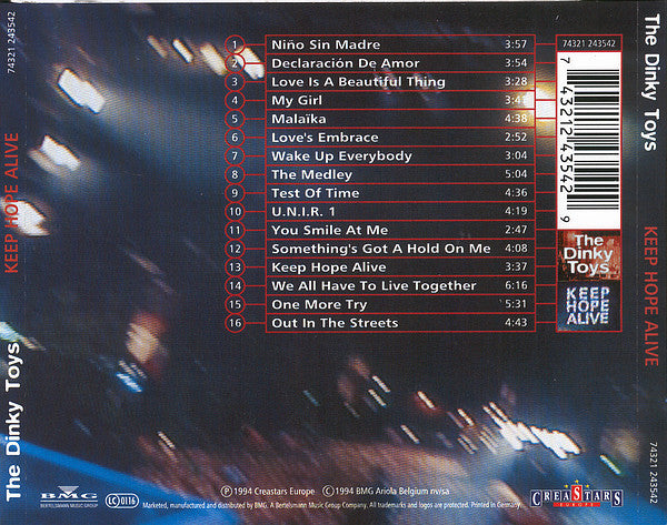The Dinky Toys : Keep Hope Alive (CD, Album)