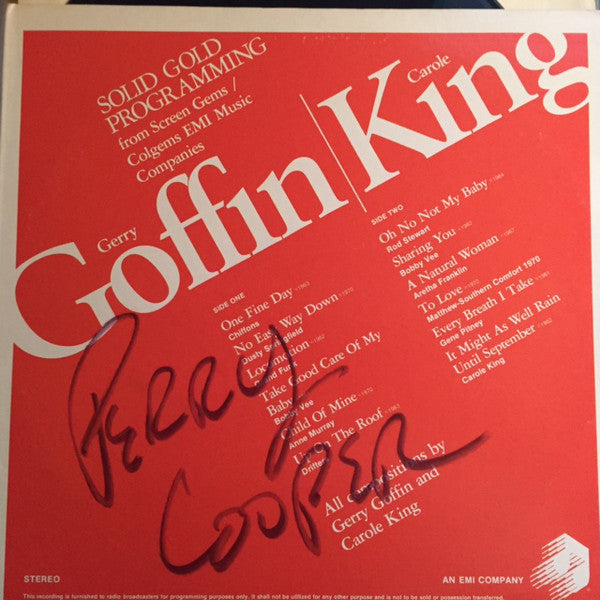 Goffin And King : Solid Gold Programming (2xLP, Comp, Promo, S/Edition)