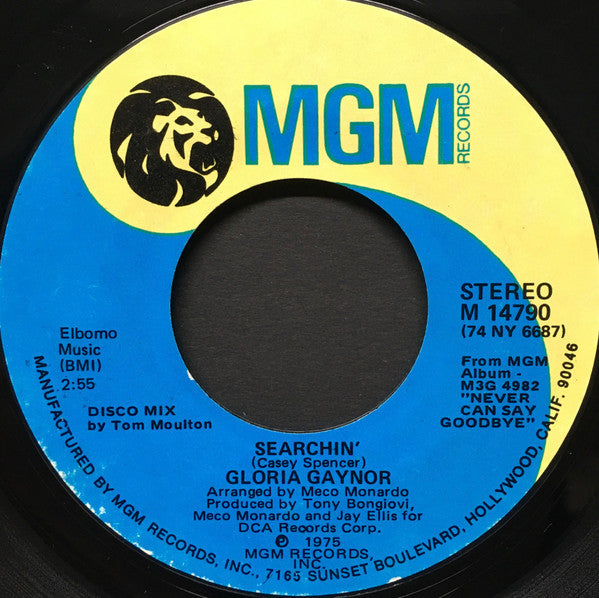 Gloria Gaynor : Reach Out, I'll Be There (7")