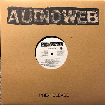 Audioweb : Sleeper (12", Promo)