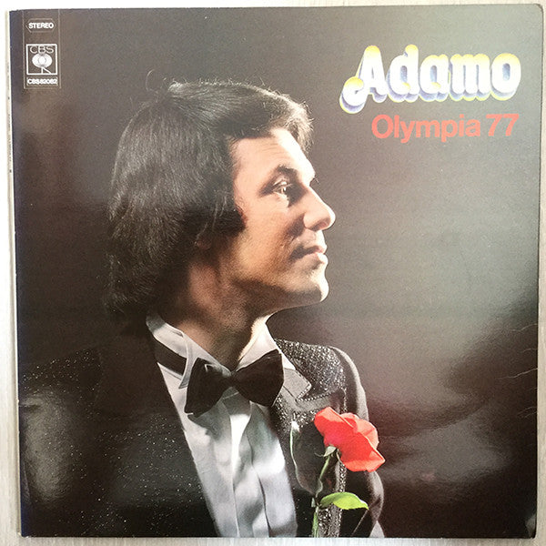 Adamo : Olympia 77 (LP, Album, Gat)