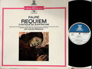 Gabriel Fauré, Bernard Kruysen, Dennis Thilliez, Chorale Philippe Caillard, Orchestre National De L'Opéra De Monte-Carlo, Henri Carol, Louis Frémaux : Requiem - Cantique De Jean Racine (LP)