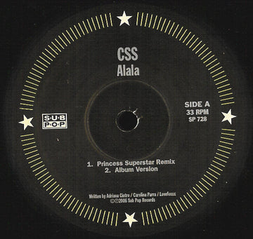 CSS : Alala (12")