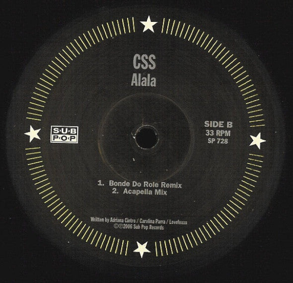 CSS : Alala (12")