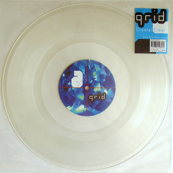 The Grid : Crystal Clear (The Orb Remixes) (12", Single, Cle)