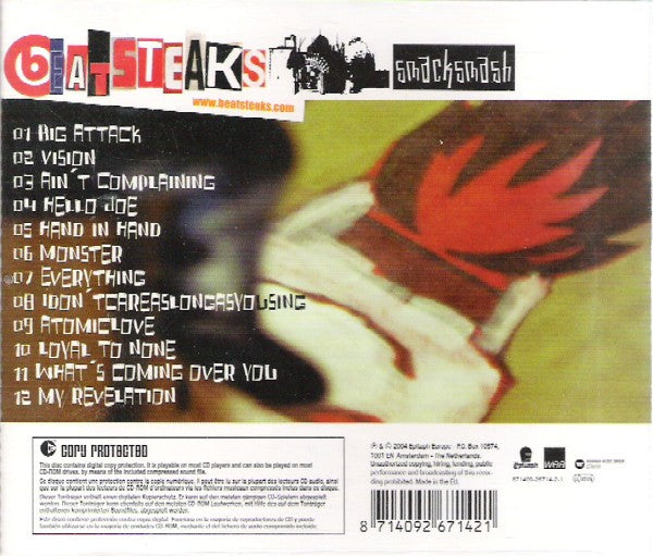Beatsteaks : Smack Smash (CD, Album, Copy Prot.)
