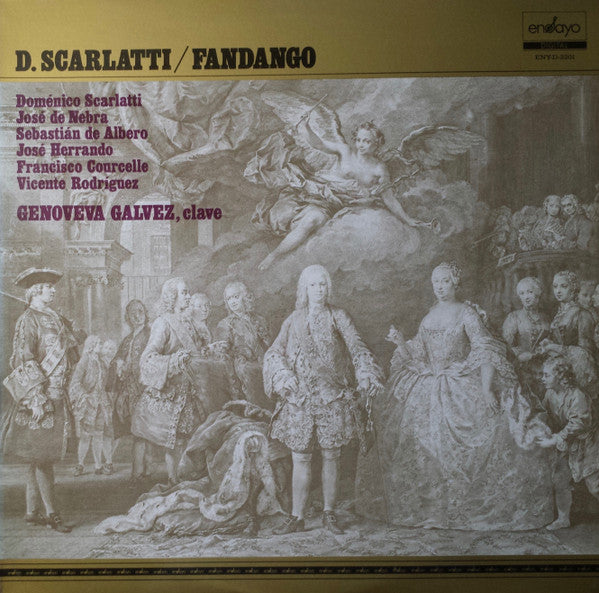 Domenico Scarlatti, Genoveva Gálvez : Fandango (LP)