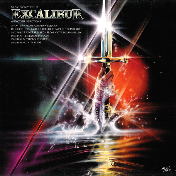 Various : Music From The Film Excalibur And Other Selections (LP, Comp)