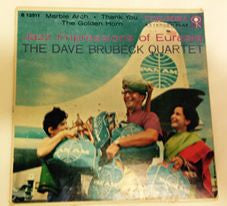 The Dave Brubeck Quartet : Jazz Impressions Of Eurasia (7", EP, Mono)