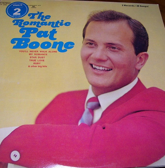 Pat Boone : The Romantic Pat Boone (2xLP, Comp)