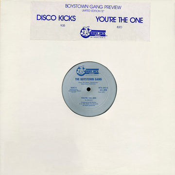 The BoysTown Gang* : You're The One / Disco Kicks (Boystown Gang Preview) (12", Ltd)