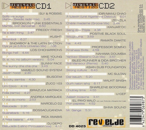 Various : Digital Mestizo (2xCD, Comp)