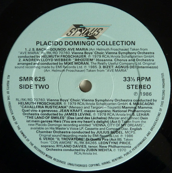 Placido Domingo : Placido Domingo Collection (2xLP, Comp, Gat)