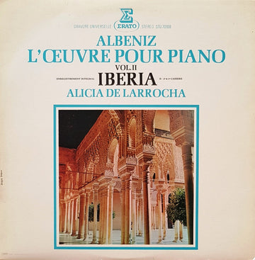 Isaac Albéniz - Alicia De Larrocha : Iberia Vol. II (LP)