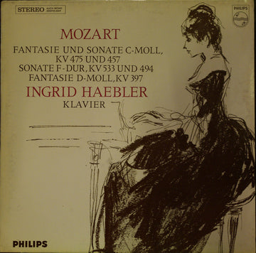 Wolfgang Amadeus Mozart, Ingrid Haebler : Fantasie Und Sonate C-moll, KV 475 Und 457 / Sonate F-dur, KV 533 Und 494 / Fantasie D-moll, KV 397 (LP, Album)