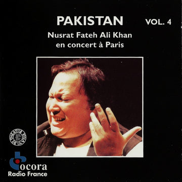 Nusrat Fateh Ali Khan : Pakistan: Nusrat Fateh Ali Khan En Concert À Paris Vol. 4 (CD, Album, RE)