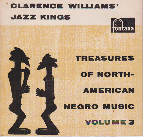 Clarence Williams' Jazz Kings : Treasures Of North-American Negro Music Volume 3 (7", EP, Gat)